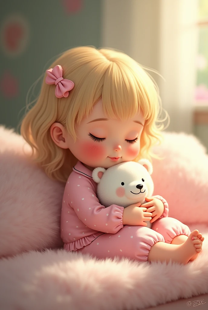 painting of a little girl holding a teddy bear in a bed, adorable digital painting, realistic cute girl painting, beautiful cute, cute beautiful, cute little girl, cute digital art, cute artwork, cute adorable, cute and lovely, doll in hand, cute girl, cute detailed artwork, beautiful little girl, cute portrait, lovely and cute, adorable, little girl, beautiful artwork