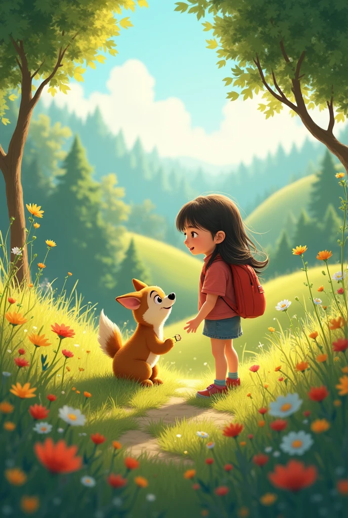 Create a story of the character named Mimi about friendship and loyalty