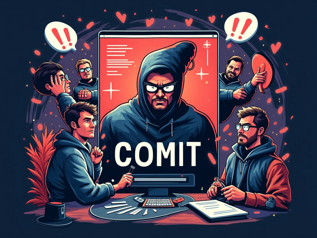 Comic book art-style A clean blog layout with posts featuring product reviews, affiliate links, and call-to-action buttons. with a dark background