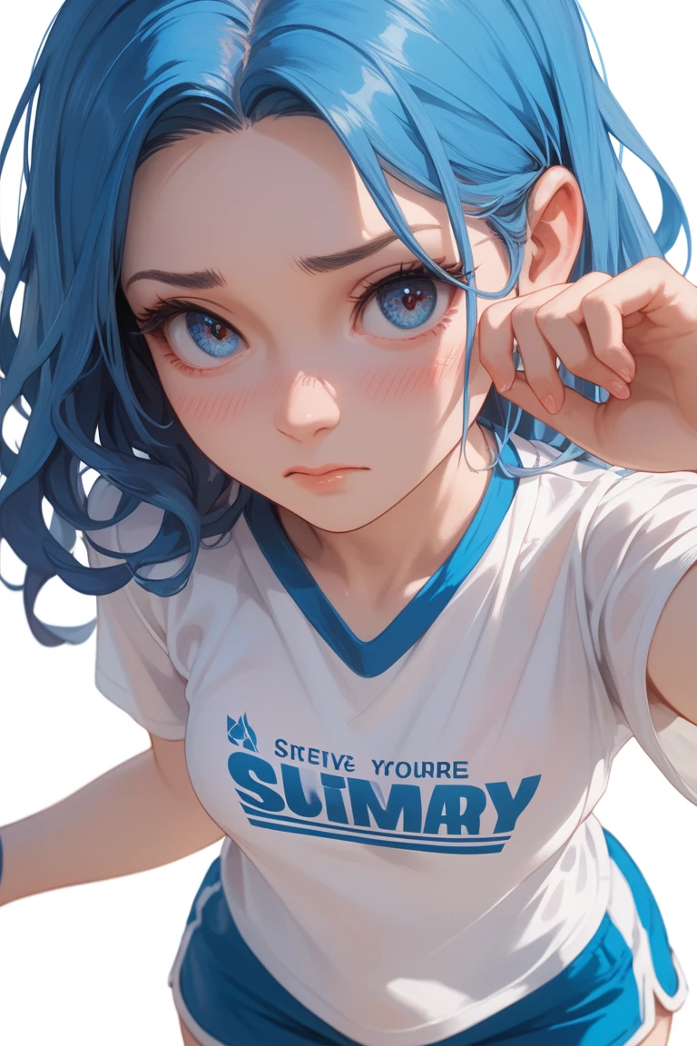 ((((highest quality)))), (((Ultra-precision CG 16K))), (((masterpiece))), (((Very detailed))), (((Extremely detailed))), (((Black outline:1.3, Written boundary depth:1.3 , Written soft outline, sharpness))), Maximum clarity and sharpness, Multilayer Texture, Surface Shading, Cinematic lighting, Beautiful details sparkle ,Perfect Proportions, Limited to one woman, BREAK accurate, Anatomically correct, Highly detailed face and skin texture, drawn in detail, Highly detailed facial and skin texture, Detailed eyes, beautiful hair, Beautiful Japanese Idol face, Beautiful and beautiful eyes, Beautiful body, Beautiful breasts, Beautiful thighs, Beautiful legs, Beautiful fingers, (Beautiful views) , skinny body, ((Beautiful Skin)), ((Skin Texture)) BREAK breast enlarged, medium Breasts, rocket breasts, (((perky breasts))), (covered nipples), slender waist, ( narrow eyes, blush, determined expression, hot, sweaty , Heavy breathing,) , (streaked hair, hair intakes, colored inner hair, ) BREAK (((wearing oversized character printed sexy tank top, wearing leg pants, breasts is covered by outfit))) , wearing earrings, BREAK ( stick breast out),(((looking at viewer, super detailed background , ))), BREAK (((portrait , close-up of face, bust-up shot, looking at viewer, bending over, on all four, sitting and holding her knee)), (natural make), random angle, random situation , pinup magazine pose