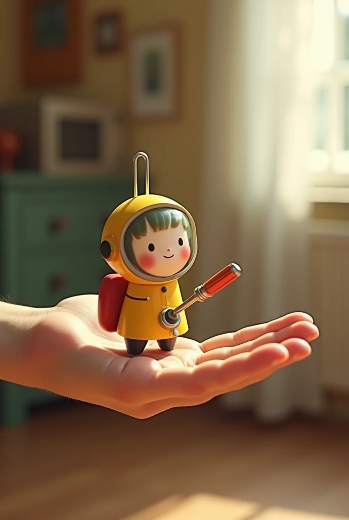 Personagem infantil, submarino