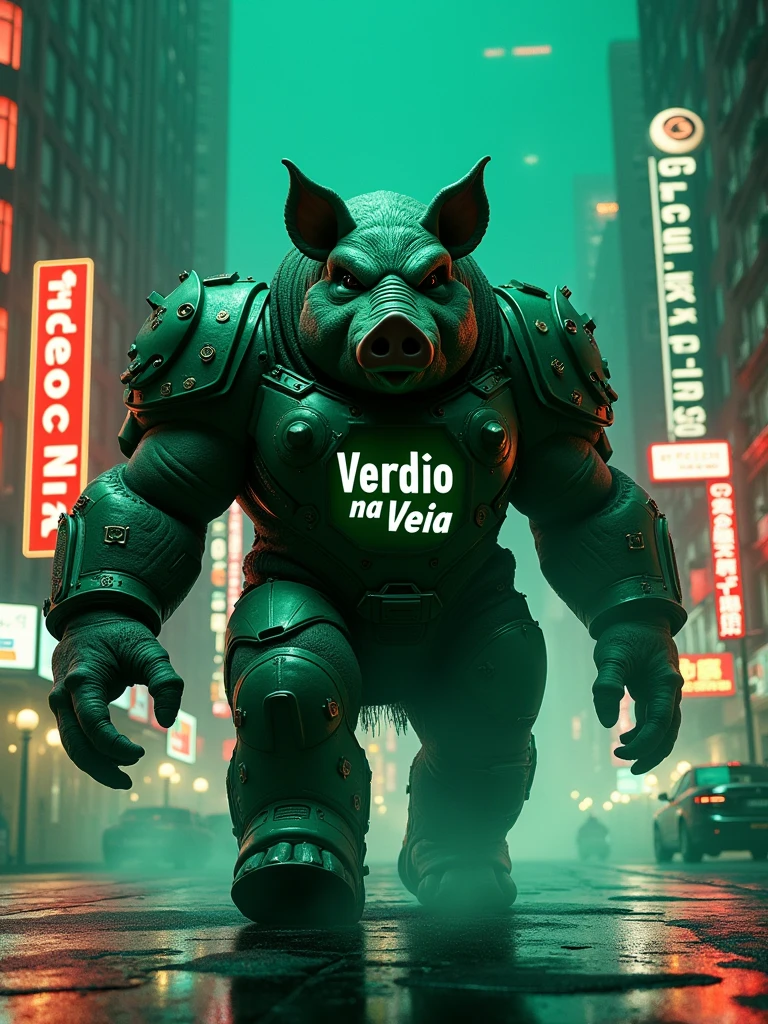 Strong VICKVAPORUB can with muscles and red eyes,  On his chest he wears the name VICKVAPORUB and in one hand he carries the flag of Peru.
