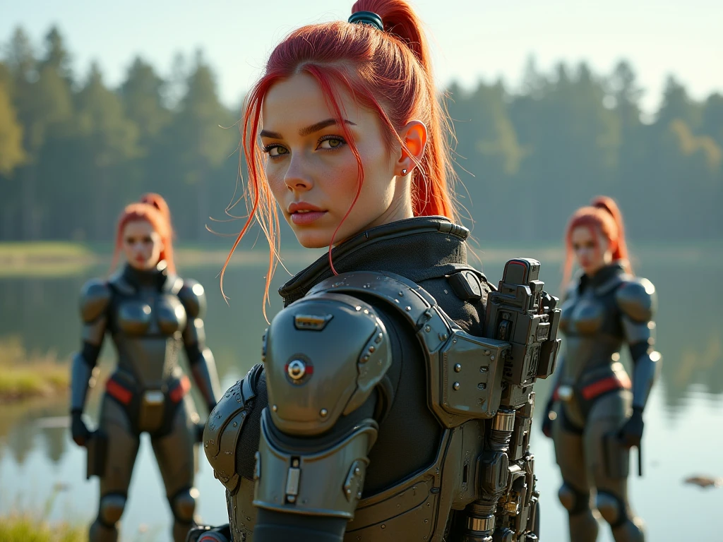 AMBER HEARD, ((red hair)), HALO REACH
