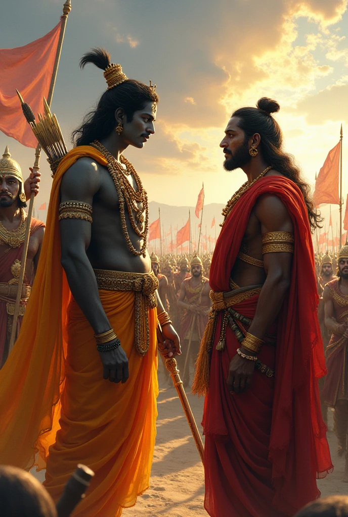 Mahabharat Arjun and Krishna
