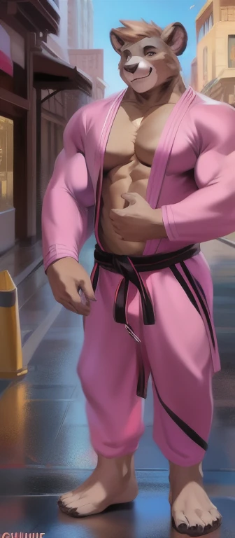 (score_9,score_8_up,score_7_up,score_6_up,score_5_up,score_4_up, source_anime), 8k, best quality, best lighting, BREAK, 1boy, 18yo, male face, male eyes, male focus, (tareme), toned, six pack, ((((wearing black string panties)))), (veiny arms), huge penis shape bulge, flaccid, huge testicles shape bulge, foreskin, thick outline, spread legs, squatting on stage, strip theater, neon light, (from below: 2), ,wide shot, look at viewer, tangue out , open mouth, touching bulge, black high heels, topless, horny face, dark strip theater, stripping, Money flying everywhere