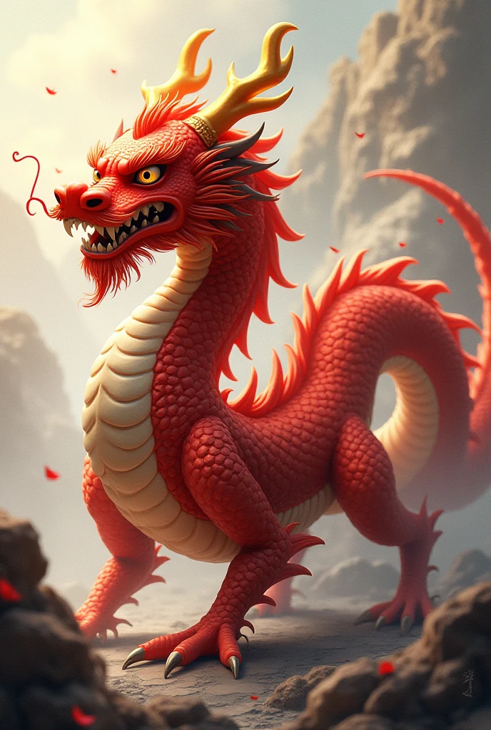 \(Concept Design\),(((Red body))),(Decorated with red Chinese art pattern),发Light的,Kaneko_Wire,smooth transition,3d model,masterpiece,Ultra-detailed,super quality,Sharp details,octane rendering,4K,Forest_Light,Chinese dragon,\(3D desgin syle\),(Transparent_body_mechanical:1.3) electronic_crystal,PVC_material,Circuit board texture surface,scars,future technology,colorful_eyes_glowing,Masterpiece,best Quality,ultra realistic details,Sharp Focus,Ray tracing,octane rendering,art by Amanda Sage
