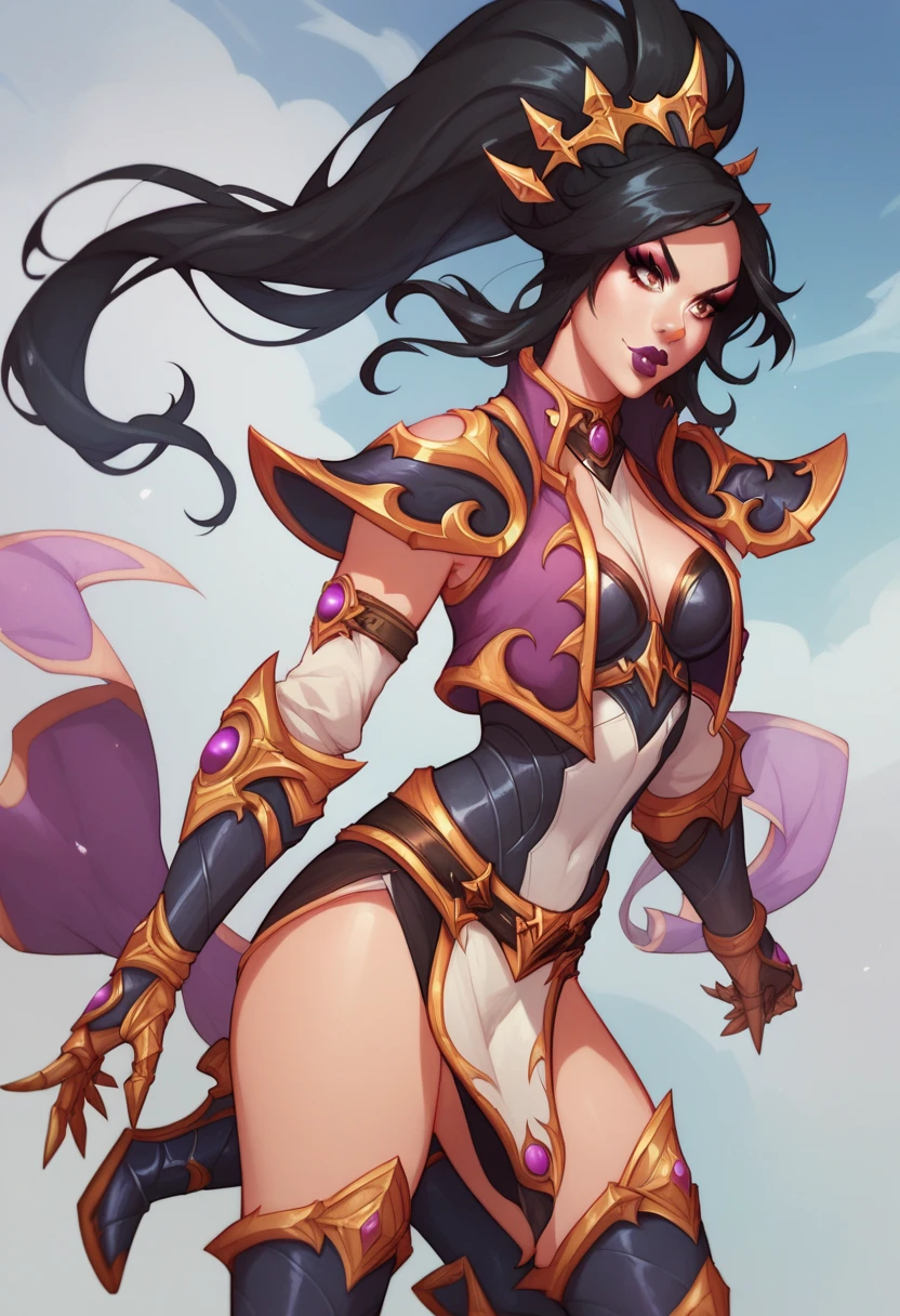 ((best qualityer)), ((work of art)), (detailded), Kai´sa do league of lengends 

