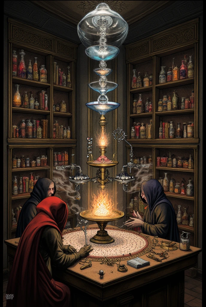 Alchemical scientific alchemy - SeaArt AI