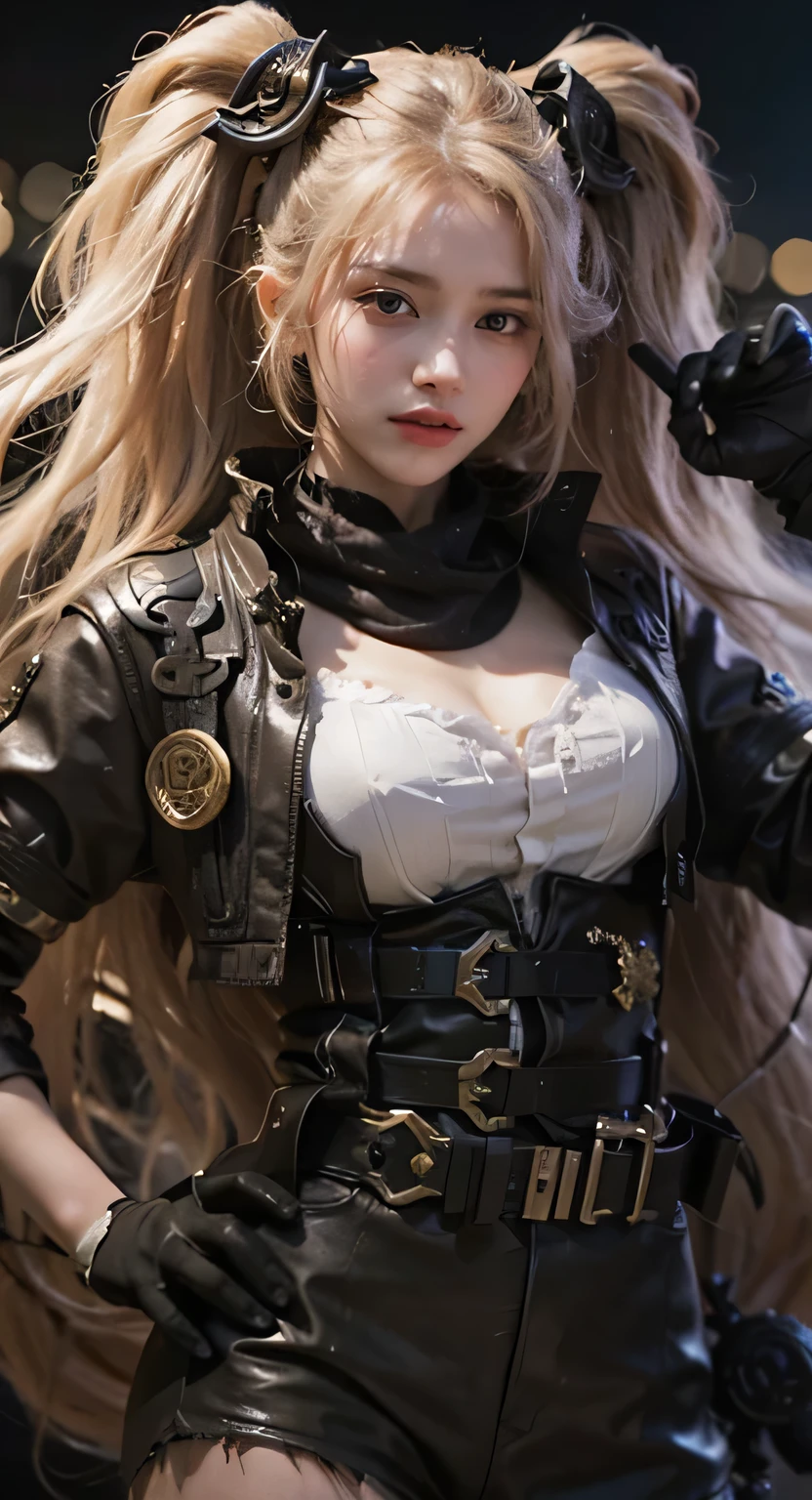 Girl, 16 years old ,Realistic , korean , HD, messy hair, Dramatic lighting , (huge breasts:1.7)