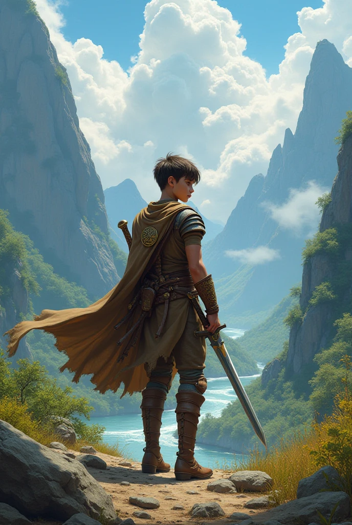 Cover image: A young boy who travels to defeat the demon lord