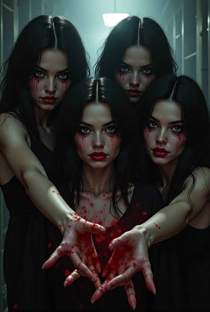 ((best quality image)), ((horror fantasy masterpiece)), (hyper detailed),alluring features((best quality dramatic lighting)), ((shockingly morbid masterpeice ))
A psychotic man embracing beautiful woman visible intrrnal writhing,spiraling out of body, brain unraveling,striking facial features, jarring expression, grotesquely beutiful image,Brom+ito+Bacon+ Rockwell artistry, stark, demonic possesion,skin surface raising, phobia, Nightmare inducing, gorey,hyperstylized horror-fantasy , hyperGory,abaritions, tongue slinking,elongated entering her, ghastly, perverse art, harrowing Unsettling, Graphic, Clive Barker ers hellraiser inspired, filth, pornogtaohic,shockingly morbid, sadistic Grins,hypersexual, high res, HD, hyperdetailed Insanity.