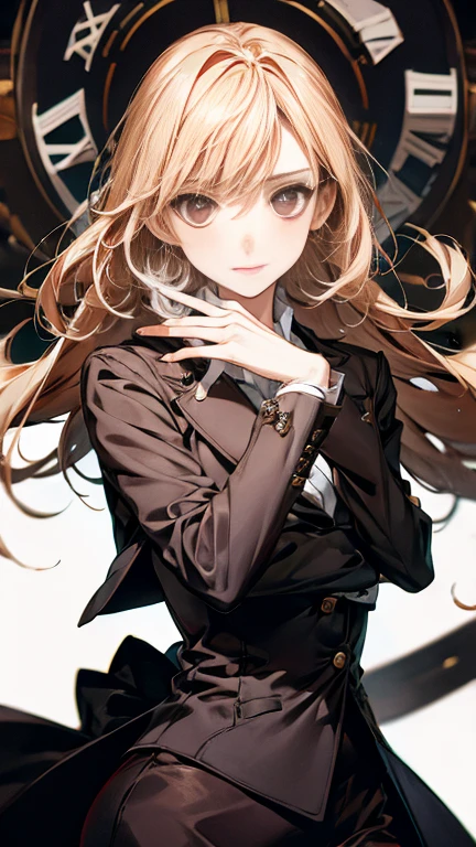 (masterpiece, best quality:1.2), <lora:littlenoah_noah-11:0.8>, solo, 1girl, noah, smile, looking at viewer, sitting, eyepatch, labcoat, vertical-striped thighhighs, (elbow gloves:1.1)