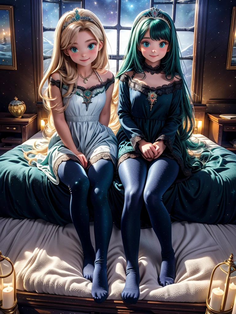 then seen from above, dolls hugging each other , pumpkin green and blue, written v2b below