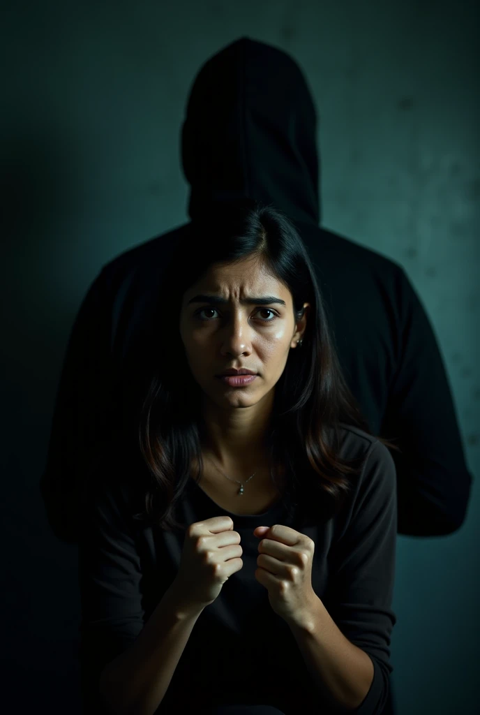 Angry woman arguing