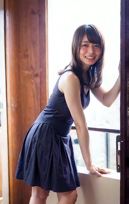 (Best-quality, Masterpiece, Ultra-High-Resolution, (Photorealistic:1.4), Raw Photo, depth of field, professional lighting, perfect anatomy, extremely details), 1girl, 15-years-old, the most famous Japanese idol, (((running at flower-garden, upturned ass))), (dynamic pose, dynamic angle), ((wearing cute-frilly long-dress with cute-lacy)), (extremely cute and extremely childish face like the most popular Japanese idol,((extremely cute and extremely big eyes)), extremely beautiful hair, ((extremely beautiful skins)), extremely cute long-eyelashes, extremely cute lips), (looking back, innocent smile)