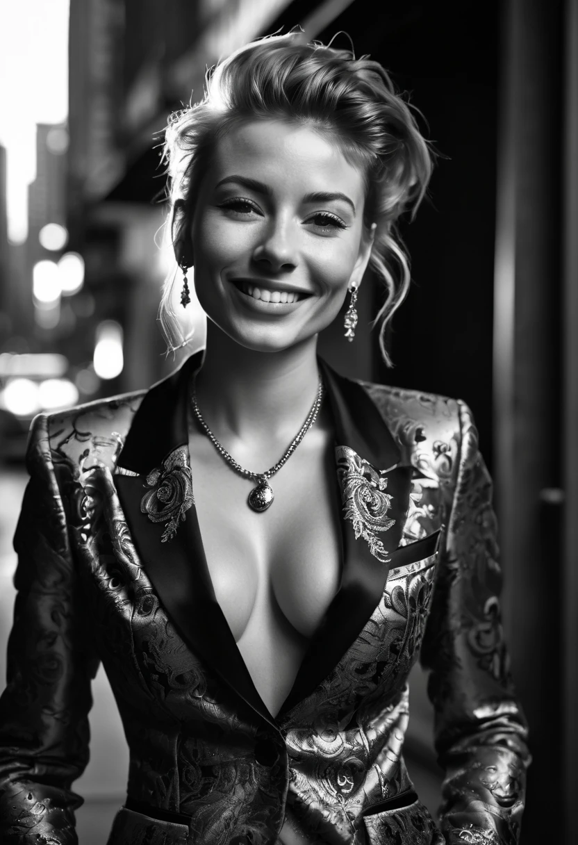 Award-winning photo by slim Aaons of Beautiful Instagram model dressed in fashion, sharp, magic realism