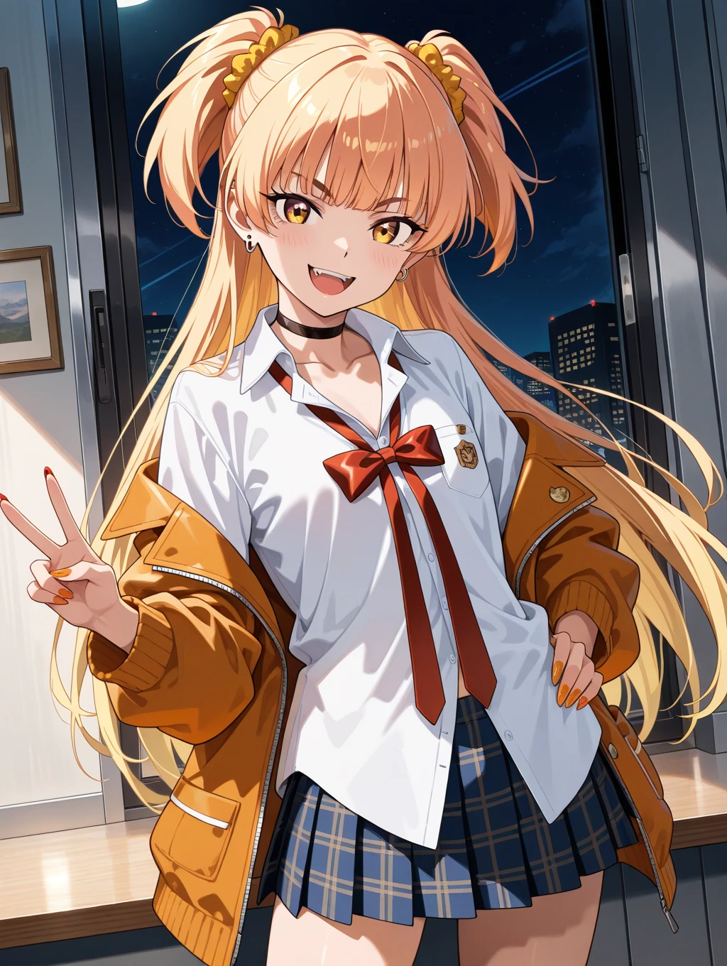 Beautiful anime girl, young, doctor lookbook, close up