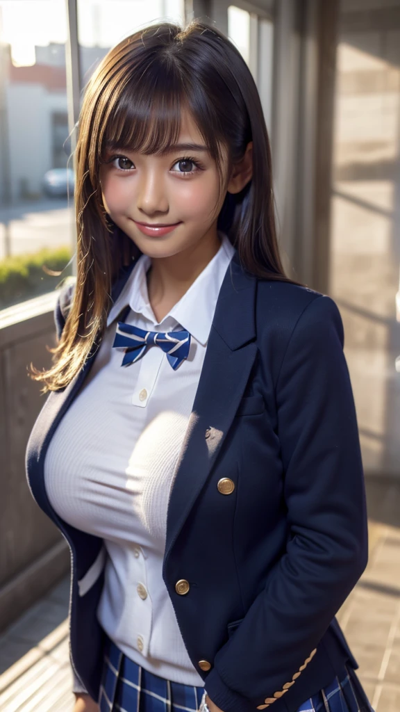 NSFW, younggirl, Super beautiful detailed face, Staring at me, Open mouth slightly, shyly smile, Multiple girls, Raw photo, (Best Quality:1.2), masutepiece, 8K, high details, hight resolution, With the highest quality, High-definition raw color photos, professional photograpy, Cinematic Light, (Fine face:1.2), (gigantic-breasted:1.2), (Summer high school uniform with wide open chest:1.3), gigantic-breasted, girl portrait, (Panties), crass room, (((Bokeh))), depth of fields, (View from below:1.2),bignipple,areola protruding from clothes,Shorthair