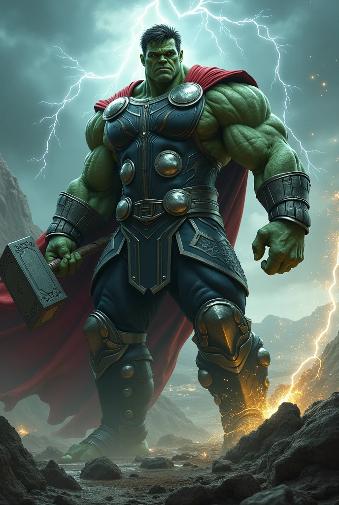 Thor looking like hulk