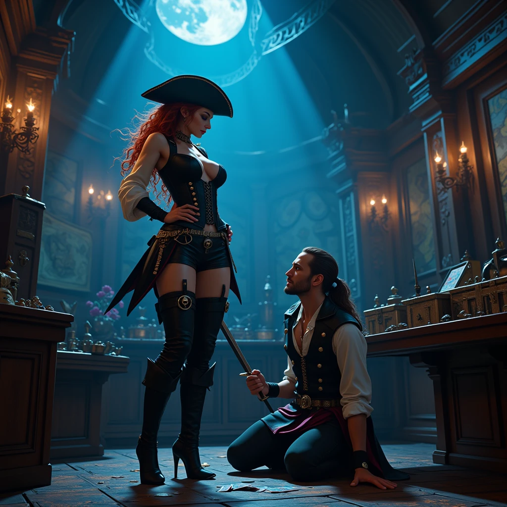 dieselpunkai, Peter Dinklage, Tyrion Lannister, (rings), (watch), (lying with beatiful women in a dieselpunk bed), (a dieselpunk brothel), beautiful detailed glow, detailed, cinematic light, intricate detail, realistic, highres, detailed facial features, high detail, sharp focus, smooth, aesthetic, extremely detailed, stamp, octane render