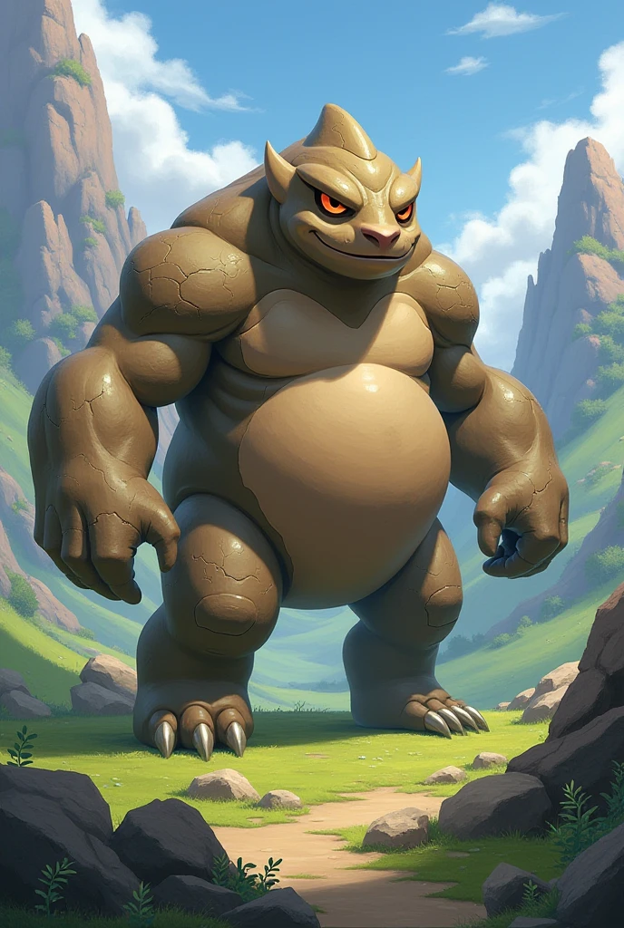 ultra detailed), a beautiful and detailed full size portrait of a male t rex, dinosaur, reptile, ((orange body, yellow skin, green eyes, detailed eyes, muscular anthro, buff, big pecs, fat, obese, scar)), non-mammal breasts, close up view, front view, big body, sexy body, goddess, wide hips, kenket, Ross Tran,ruan jia, trending on artstation,foxovh, cenematic lighting, front view, (((loincloth, arms behind head, big crotch, standing, seductive, belt, strap, smile, teeths, feets visible, looking at viewer)), detailed swamp background,
