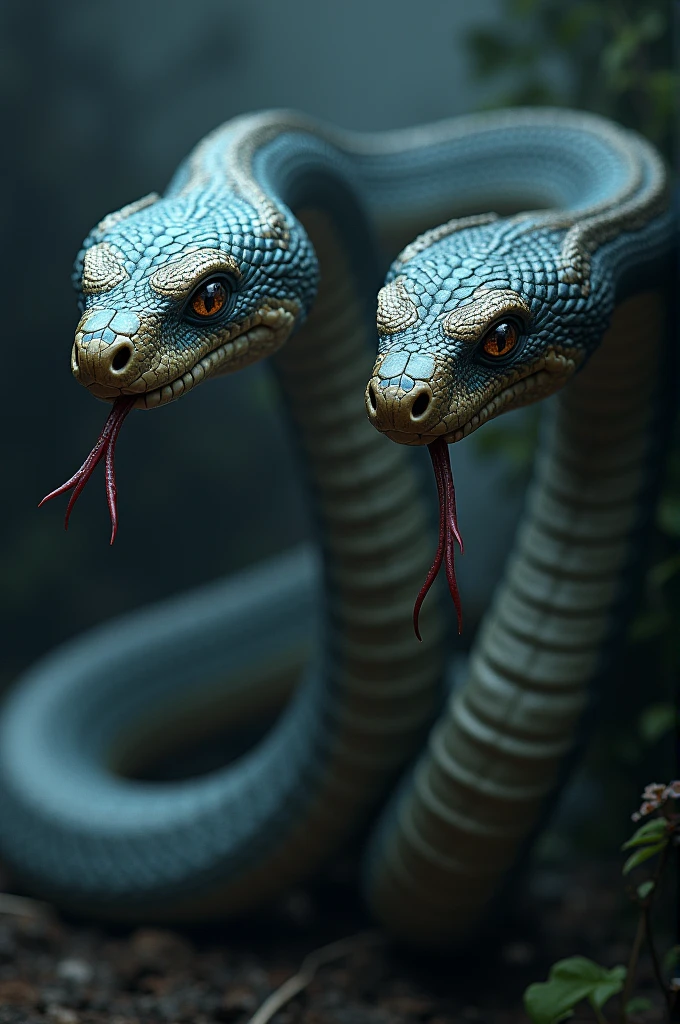 একটি সাপের দুই মাথা