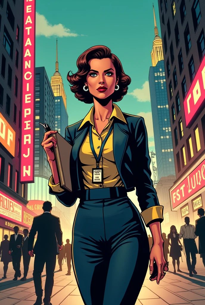 Carly pomander brand in fallout style 50s