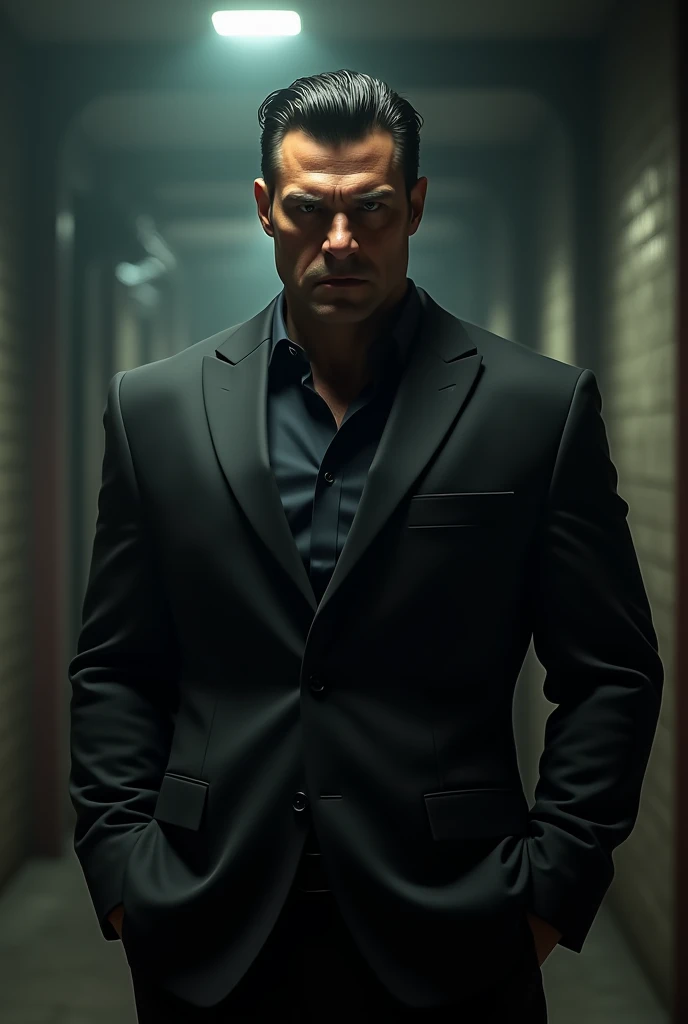 a hot handsome russian mafia man