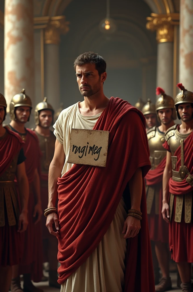 a naked overweight ancient roman senator, beautiful detailed eyes, beautiful detailed lips, extremely detailed face and body, surrounded by several prostitutes wearing only jewelry, high quality, hyper detailed, photorealistic, 8k, dramatic lighting, chiaroscuro, cinematic composition, dramatic colors, dramatic lighting, glowing skin, ornate decorations, intricate patterns, rich textures, luxurious details, lavish environment