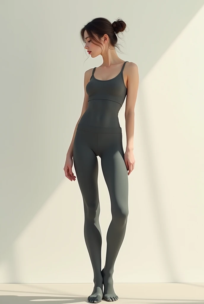 1 Girl, Solitary,(lotus),Yoga Pants,lotus leaf fairy,Anatomically correct,Ultra-clear,masterpiece,3d,Texture,Practical,Gorgeous clothing,Yoga Pants, Standing