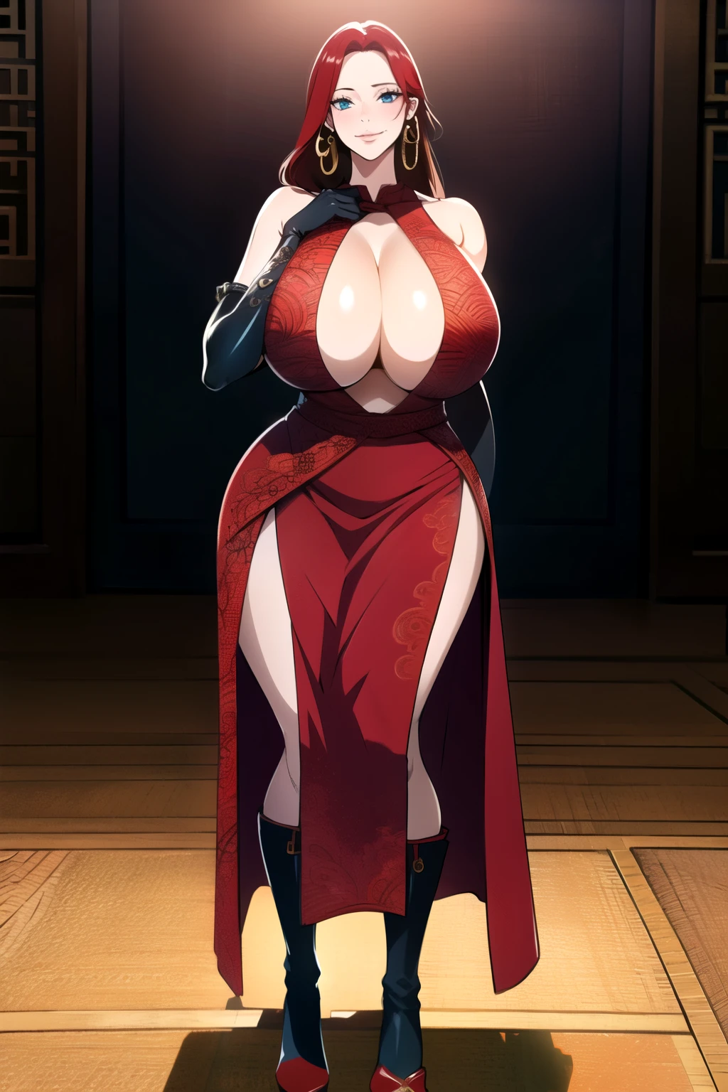 chubby Azula. big breasts. huge hips. chubby belly, Coiling hair. Choker. dark red fire nation robes. Dance. Thigh-high boots. gloves. (Very High Definition. 8K). realistic style. big fat belly.