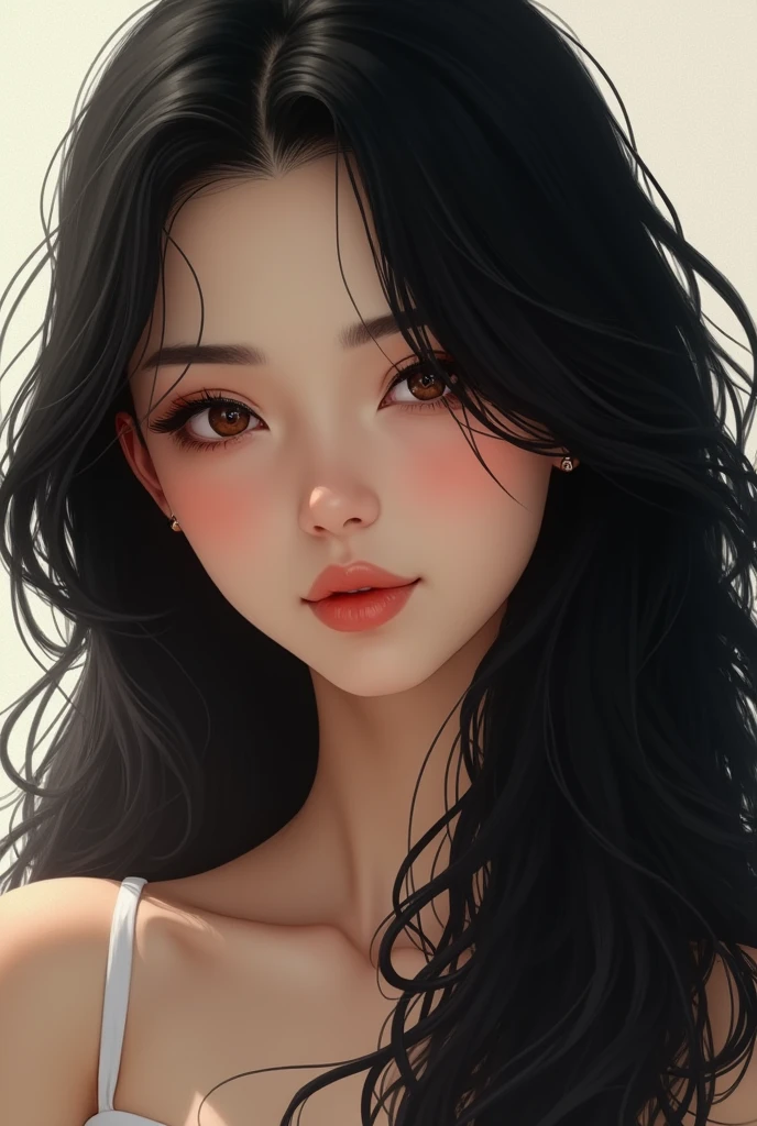 Fit Body, masterpiece, best quality, smooth, 1girl, face symmetry, detailed view of neckline, stretched shirt, ulzzang, (PureErosFace_V1: 0.7), wet skin, blushhttps://i.postimg.cc/JnCJpJ81/FB-IMG-1685736276717.jpg