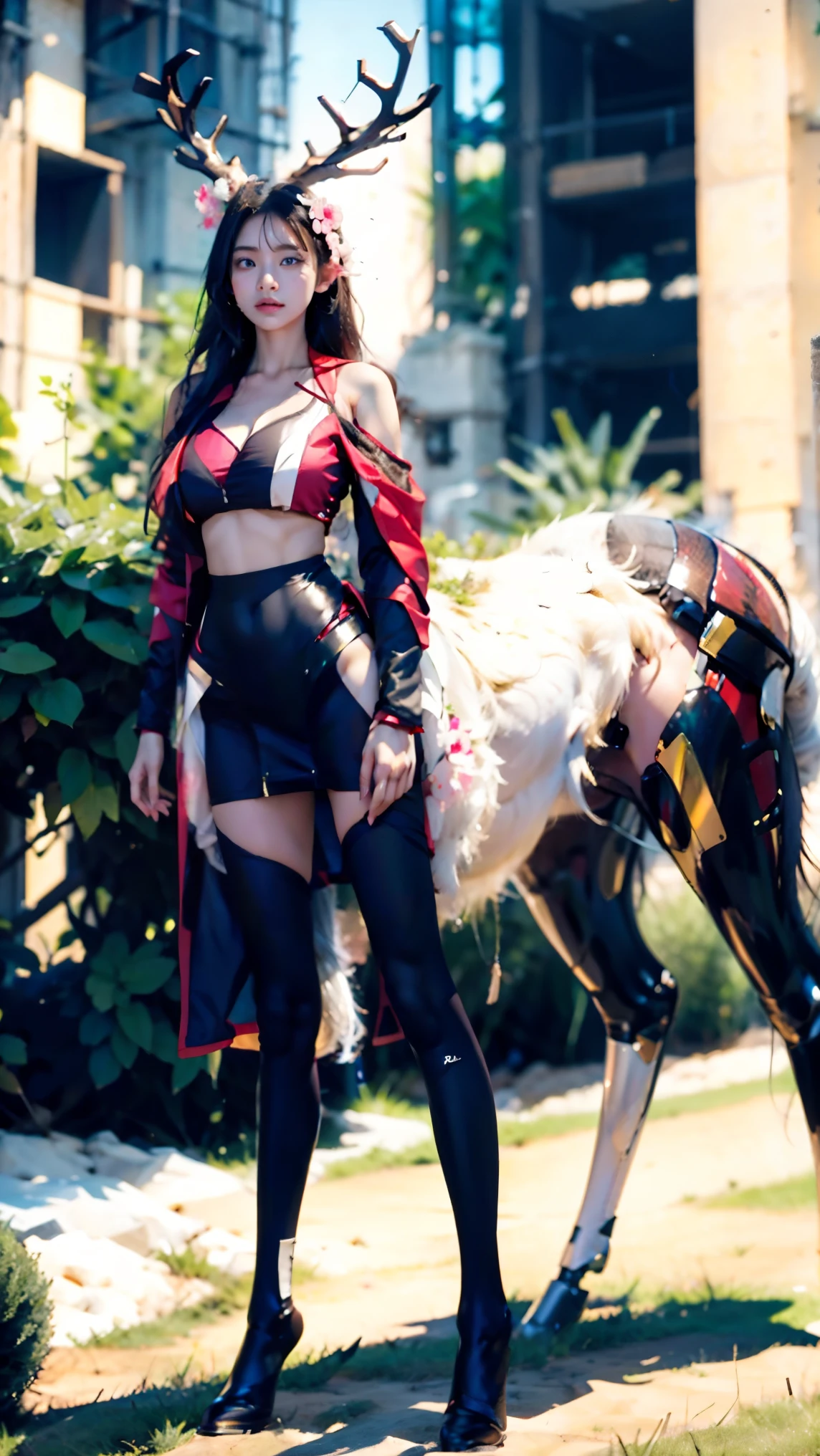 A team of superheroes to create an oversized wide-angle ， super depth of field ， Beautiful cinematic promotional illustrations with Hollywood master-level designs ， Distribute character materials with geometric shapes ，Multi-layer zoom ，Integrated 光线变化， multi-angle capture ， Focus on the character's face ，（ cybermecha centaur 、Metaphor 、暗藏玄机人物殿堂级的性特征and excellent sexual tension ：1.6），以精美饰品and光影效果对审核部位隐形打码， world-class rendering ， super detailed，Super complex， Super Detailed ， details are true ，Super-sharp ， super high quality output， bright color ， beautiful ancient god Siren 。{（ is based on classical aestheticism ：1.8）， super skill fighting moves ， using commercial giant makeup props ，What brings together a team of （grace、pride：1.2） team up，include（人马合一的Cyber机甲半人马，Centaur，Centaur：1.8），and（ the charming ancient gods, the mermaid 、Half man, half fish：1.6），and（Cat girl，Cat People， half human half cat ），and（ high-energy phoenix girl 、Fire woman、 half human half fire ：1.6）， and the mini flower fairy （Fairy：1.6），以及粉红的魔tail（Succubus：1.6），wait（ more than the five beast girl Furui 1 .5），they（Integrated 、 Perfect Blend 、 precise connection 、 seamless nesting 、 line slender 、 appearance incorporating mythological, legendary, and monster features、tail、Tentacles、Wings、Feather、scale、nail、hoof、Anti-Joint 、Arthropod、fur、Chitin 、Pattern、Tattoo、华丽装饰wait外观特征：2)， superheroes with （Beauty：1.5）、Tear mole、（ compression of gravity, a large bag with an oversized curve, full, super huge jelly chest：1.6）、收窄的肋骨and肩、Vacuum belly、 rough、 ultra-long hips and legs 、 long body ，Standardized ergonomics 、 Physiological Perfection、 Medical Beauty Skin 、 Mysterious and fragrant organs }。场景内include职业为女性的：（ Cthulhu folklorist 、Explorer、warrior、Clergy、scholar、wizard、 superhouse 、emperor、Angel、immortal、妖魔wait）。 a variety of superb martial arts ，加入中式玄幻and西方奇幻wait多种幻想元素的装备and服饰，包含有中西方多种古典and潮服融合的超级服装，诸多幻想and科技融合的特种装备， Blurred ultra-giant Oriental classical idols passing through the atmosphere 。 partner combination 、interactive、Innocence、Neon、 multiple color light 、Fire、 ultimate color control 、Fun、 Surrealism 、Cyber、Prize-winning entries 、、 inspirational idea 、 Clean Picture 、Reality、 settlement screen 、Chinese Comics、AAA Games、The invisible light code passed the 。（ cybermecha centaur 、Metaphor 、 concentrated computing power metaphor using camera language 、 excellent sexual tension ：1.6）。