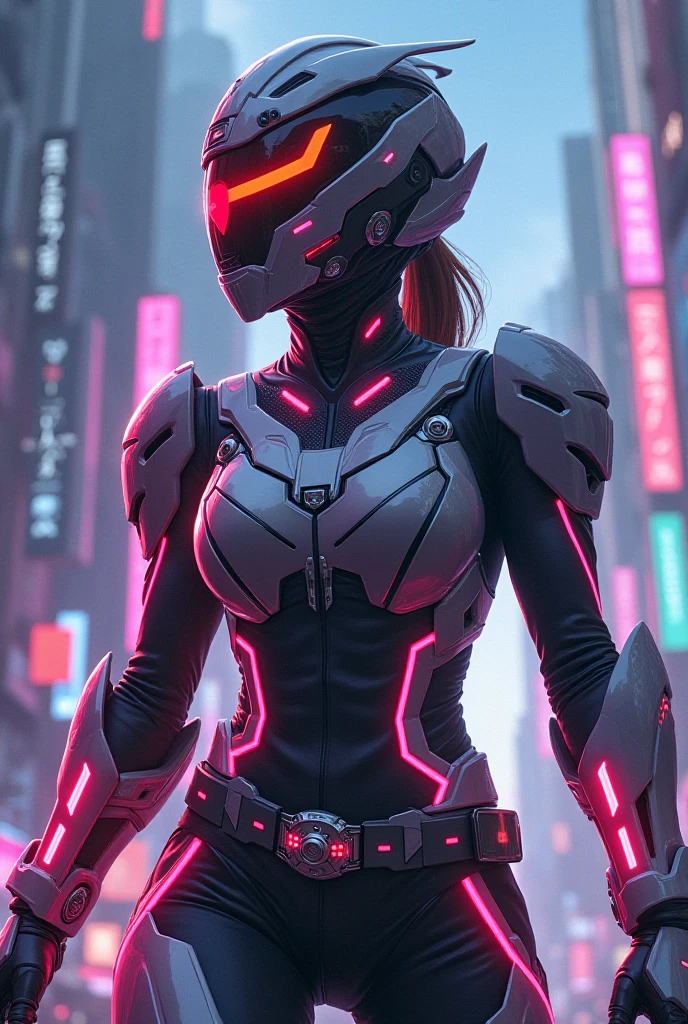 Kamen rider girl - SeaArt AI