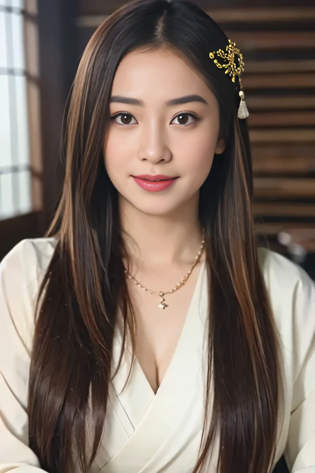 Memory correction:255, Everything modern:1.66, Cute Japanese Women Photos, smile:1.78, 20-year-old, Oil for straight, one-length hair&Hair balm:1.55, (photo Realistic:1.4), (hyper Realistic:1.4), (Realistic:1.3), (Smoother lighting:1.05), (Improving the quality of cinema lighting:0.9), 32K, 1 person,20-year-oldの, Realistic lighting, Backlight, The light shines on your face, Ray Tracing, (Bright light:1.2), (Improvement of quality:1.4), (Highest quality Realistic textured skin:1.4), fine grain, Detailed face,(smile:0), (Emphasis on face close-up:1.3), (Enhances the beauty of skin texture:1.1),((Extremely precise and accurate anatomy:1.0)), (Enhances the beauty of skin texture:1.1), Clean and glowing skin, mesh, thin:1.2, (Realistic:1.3), Realisticなライティング, (Smoother lighting:1.05), 32K, One Japanese woman, fine grain, Detailed face, (Film Grain:1.1),(Accentuates body lines:1.1), High resolution, Natural look, Kind eyes, Improves hair quality, Delicate light and shadow, Transparent muscles, Graceful pose, Beautiful Eyes, Sharp details, Soft light reflection, Beautiful contours, Delicate skin tone, Fine hair texture,Cute Japanese Women Photos,