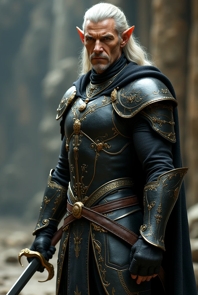 <lora:reference sheet-model sheet:1> , reference sheet, model sheet, simple background, A 35 year old male, white hair, white mustache with a short white beard. strong, ((wearing chainmail)). Stern look, green eyes, symbol around his neck, <lora:wowifierV3:0.6> <lora:more_details:0.7>