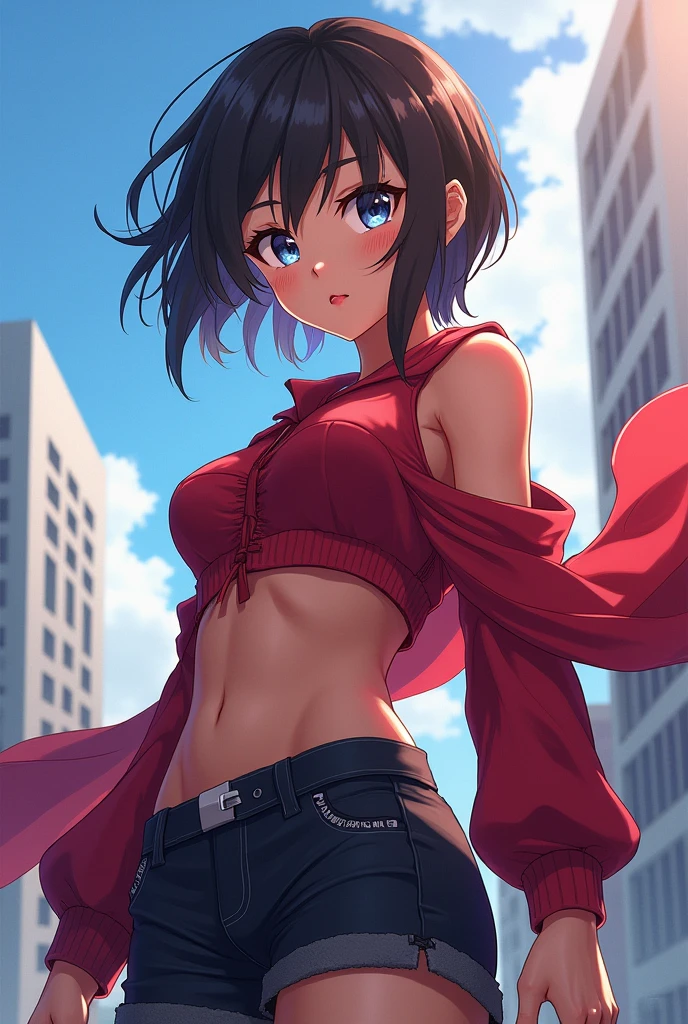 ((Masterpiece)), ((best quality)), (Anime:1.4), (super detail:1.2), (High Definition:1.3), (Professional Photography:1.3), (wide shot), (sharp focus), (perfect light), (()), 1girl, cinematic lighting, Textured skin, (cat ears), pale brown hair, messy medium hair, Cute Beautiful teenage girl, (Healthy slim body), (Knit fabric tank top:1.3), no bra, (exposed neck), slendar body, small breast, ((two-tone hair)), (loose blunt bangs), (shaggy hair), ((Wearing long sarong skirt)), (long eyelashes), naughty smile, blush, (Purple Unfocused eyes), beautiful collarbones, (slightly exposed cute thigh), BREAK, ((best quality)), (super detail), ((pinch the skirt with hand)), (Beautiful colorful flower fields), dancing petals,
