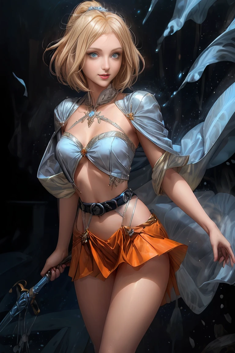 masterpiece、ful:1.3、stands、8K、。.。.。.。.。.。.。.3D、realisitic、Ultra Micro Photography、top-quality、Wallpapers with extreme details CG Unity 8K、frombelow、intricate detailes、(1 rapariga)、13years、Sailor Saturn:1.5,Hotaru Tsuchimoto:1.5,Sailor Senshi Uniform:1.2、Dark purple hair、Bob-cut hair fluttering in the wind,Sexy and dynamic model poses,dynamicposes,dynamic ungle、((Big long spear,battoujutsu stance,arma,Big sickle,Popol Weapon:1.2 )),(Purple sailor color,Purple pre-gate mini skirt:1.3、Purple Pleated Mini Skirt:1.3、very large red bow on the chest,,,,,,,,,,,,,,,Very big red bow on the buttocks,,、Long white latex gloves,Purple gloves on elbows、Luxurious Golden Tiara、耳Nipple Ring,)、(Outline of the iris, Details of face:1.5、Bright blue eyes、Beautiful expression、beautidful eyes、shinny eyes、thin lipss:1.5、thin and sharp pale eyebrows,、long dark eyelashes、Double eyelashes、Luxurious Golden Jewelry、Thin, thin and muscular,,,、Visible Pore、Young Face、Sad look,seducting smile、perfect hand:1.5、foco nítido: 1.0、Maximum clarity and sharpness、cosmic background、rays of moonlight、Dynamic backgrounds、细致背景))(,a sailor suit)、(skirt rift:1.8)、(masterpiece、top-quality、hyper pretty face、write、zettai ryouiki、thighs thighs thighs thighs、see the beholder:1.4)、Super beautiful girl、gardeniass、8K、EF 50mm、Official art、Raw photo、absurderes、frombelow、is standing、(sad、angry:0.5)、 slender、Small waist、Thin arms、breasts of medium size,、face lights、Soft lighting、Warm colors、film grains、chromatic abberation、foco nítido、naturey、Frankness、extremely detailed eye and face、(、bokeh dof、blured background、White lace panties:1.2)(8K、RAW Photos、top-quality、masterpiece:1.2)、(realisitic、Photorealsitic:1.37)、1Beautiful Japan High School Girl、perfect bodies、20yr old、Sexy Girl Sailor Suit Costume、Medium Boob、(Light shines on the face and chest)、(((((underboob)))))、Lower breast、Oily skin、skinny、 (Sexy uniform with a slight view of the underside of the chest)、(Visible lower milk、Uniform with navel and ribs visible)、Super Ultra Mini Skirt with visible hipbones and lower abdomen , (Nebula background), (Full body shot), 1girl in, Solo, (European youth:1), ((Navy blue flared skirt soars))skirt by the, ((White lace underwear is visible))、((Black stockings high heels))((Golden white hair、Straight hair,poneyTail)), (Purple eyes:1), Beautiful face, Highly detailed face, Highly detailed eyes, highly detailedskin, Skin pores, Subsurface scattering, Realistic pupils, Full face blush, Full lips, Detailed background, depth of fields, Volumetric lighting, Sharp Focus,