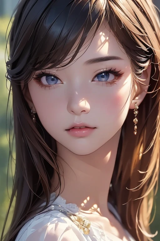 (( top quality )), (超 high image quality), ( very detailed), ( detailed description ), (( best CG )), (masterpiece),  Ultra Detailed Art 、( top quality 、8k、32K、masterpiece)、( realistic)、( realistic:1.2)、( high image quality)、 very detailed、 Very Beautiful Face and Eyes、 1 Woman 、 thin waist、Delicate body、( top quality 、 Attention to Details 、Rich skin to wear )、( top quality 、8k、Oil paints:1.2)、 very detailed、( realistic、 realistic:1.37)、 bright color、 beautiful women、Detailed aspects 、(masterpiece:1.2,   top quality ), ( realistic, photo realistic:1.4), (( casual fashion:1.3))