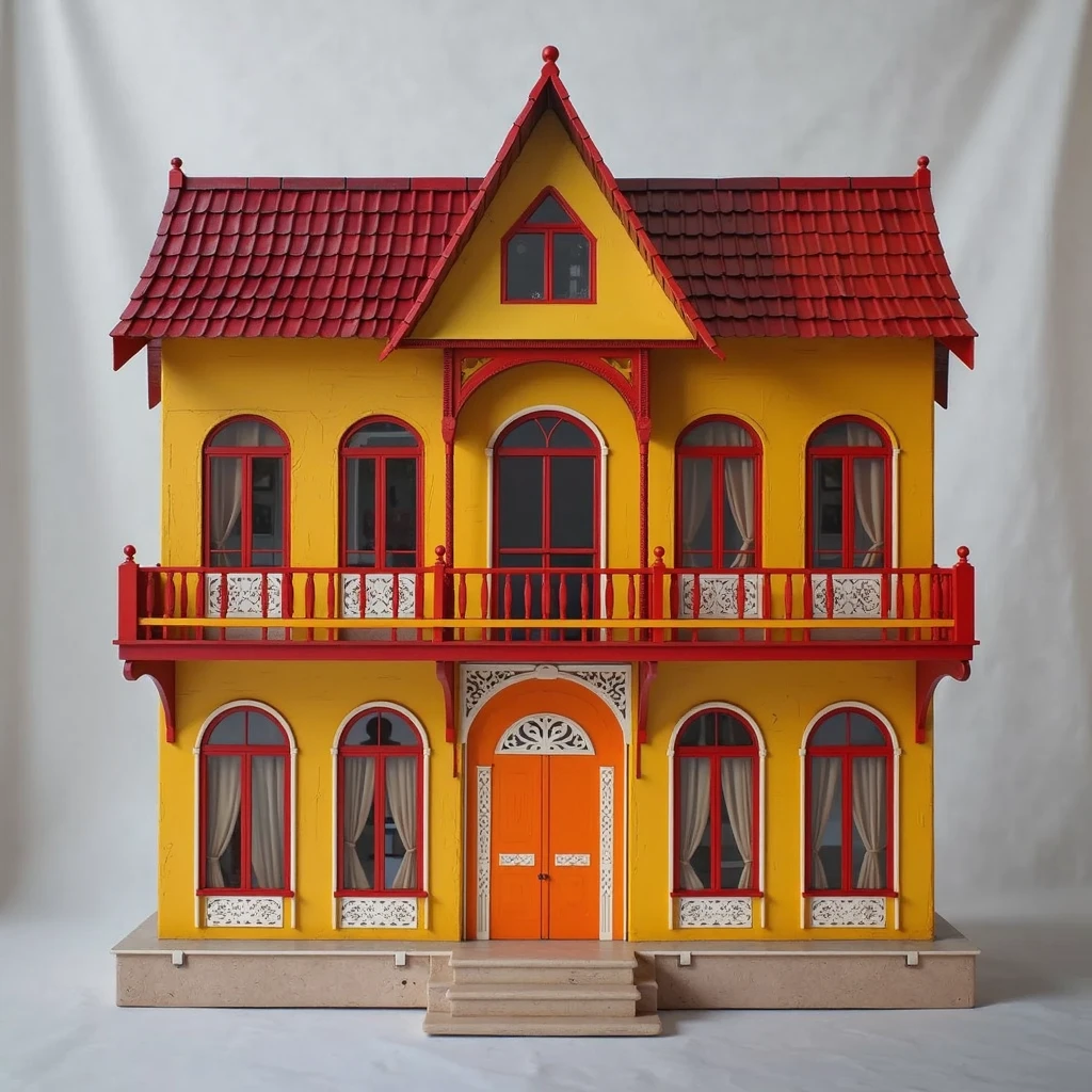 realistic house
there is a yellow and red real big house with a red roof, photo of a victorian real big house, realistic house, an extremely detailed building, top view, victorian, 2024 s, complete house, with highly detailed, yellow and red color scheme, by Konrad Witz, 2024s, moderately detailed