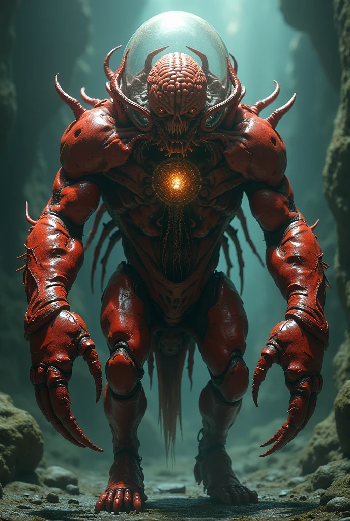 UHD, best quality, 4k, <lora:Biopunk:0.8>, male (octopus man), (light smile:0.5), detailed face, (biological skin:1.21), breathtaking background, (seductive pose), biomech, masterpiece, best quality, absurdres, high details, amazing body, BREAK ((at distance, cowboy shot)), pose, detailed, intricate <lora:more_details:0.8> <lora:neg4all_bdsqlsz_V3.5:0.8> <lora:KodakEKTACHROMEE100:0.18>