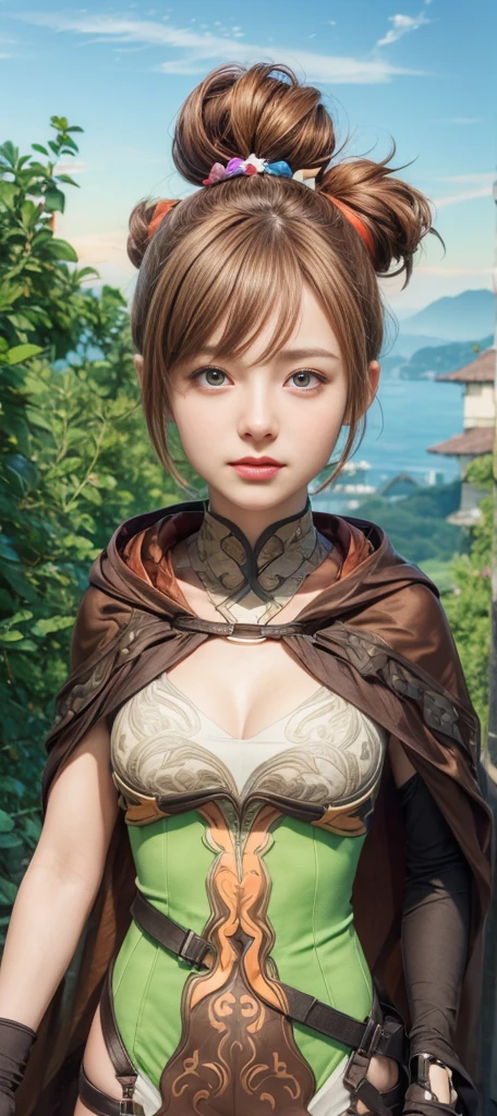 masterpiece, best quality, CG, wallpaper, HDR, high quality, high-definition, extremely detailed, looking at viewer, smile, cute girl, ultra realistic, ultra detail, 70 mm lens