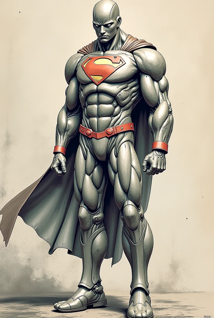 Superman without clothes