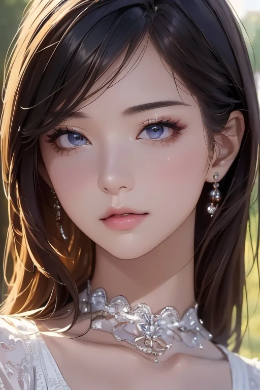 (( top quality )), (超 high image quality), ( very detailed), ( detailed description ), (( best CG )), (masterpiece),  Ultra Detailed Art 、( top quality 、8k、32K、masterpiece)、( realistic)、( realistic:1.2)、( high image quality)、 very detailed、 Very Beautiful Face and Eyes、 1 Woman 、 thin waist、Delicate body、( top quality 、 Attention to Details 、Rich skin to wear )、( top quality 、8k、Oil paints:1.2)、 very detailed、( realistic、 realistic:1.37)、 bright color、 beautiful women、Detailed aspects 、(masterpiece:1.2,   top quality ), ( realistic, photo realistic:1.4), (( casual fashion:1.3))