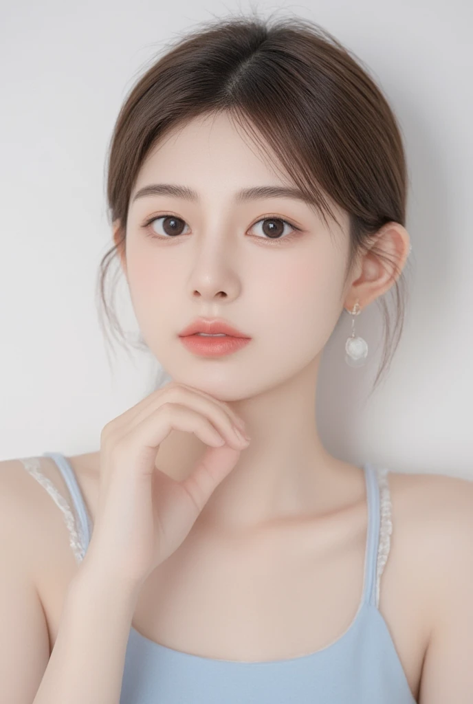 8k, Ultra-high resolution, Highest quality, masterpiece, 三分割法によるphotograph,Surreal, photograph,One Woman, (:1.3), cute, cute顔, 細部までBeautiful Eyes, 細かくdetailedに,masterpiece,One Girl:1.2,Japanese women,kindergarten,close up,glaring,Black short hair,Bowl cut,ID photo,(kindergarten uniforms:1.3),Eccentric,Future City,white collar,((Fusion of humans and androids))(Beautiful attention to detail),Subtle details, detailedな顔,anger,Attractive eyes,(ポートレートphotograph:1.4),(Photorealistic images:1.4),Fantasy art,(Beautiful Face:1.4),美しくAttractive eyes、Beautiful Eyes,Silver residue,(Tight waist:1.4)、(Beautiful with perfect body proportions:1.4),Pink Lips,profile,(((Ideal body type))),A-cup small breasts :2,、Portraiture:2、Perfect Anatomy、鮮明なdetailed、detailed,Fashion magazine cover,Thin lips,完璧でBeautiful Face ,完璧でcute顔, Skin with attention to detail, Perfect limbs、Narrow waist,Surreal,Light and shadow,spotlight