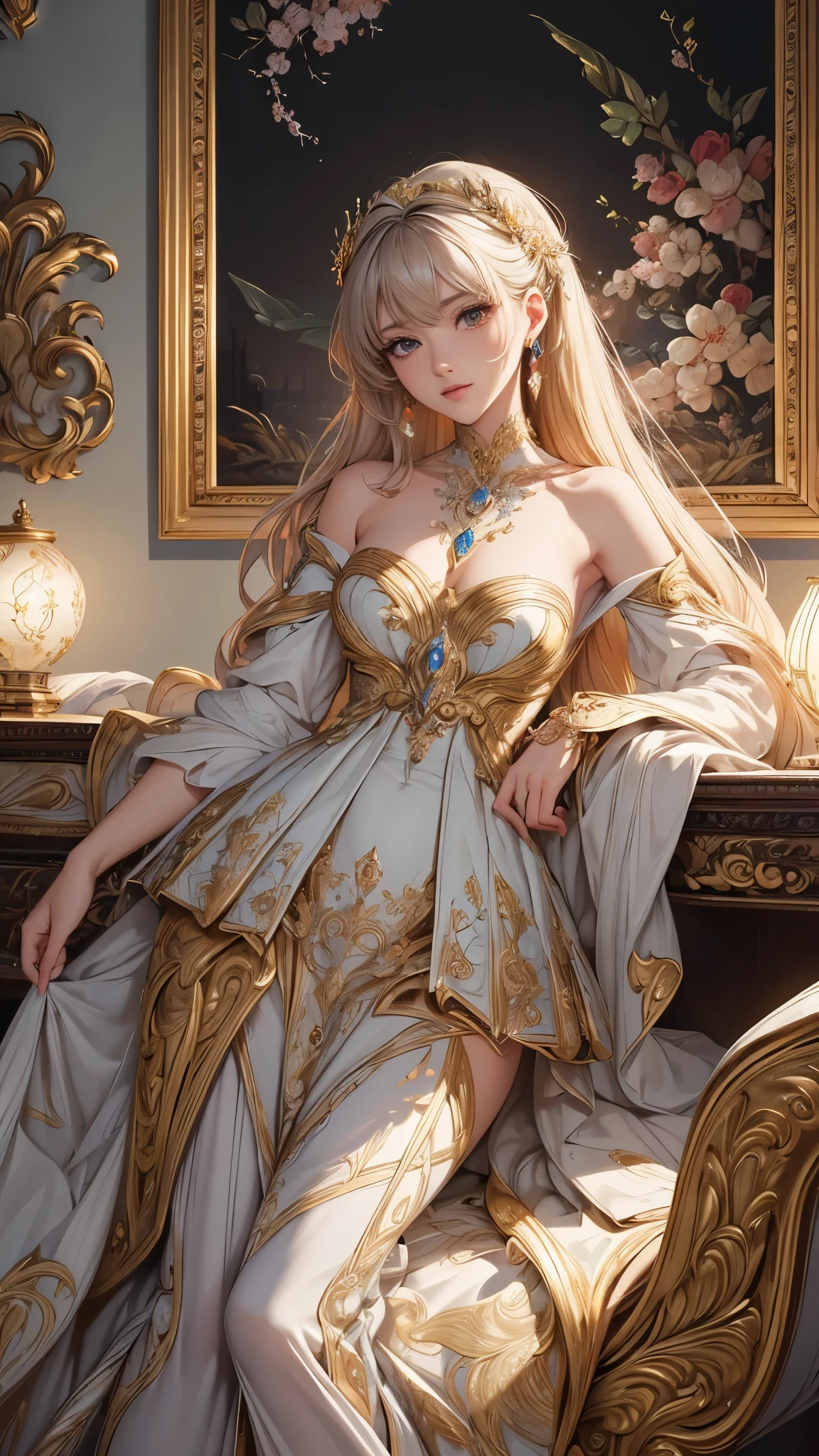 holding flower bouquet