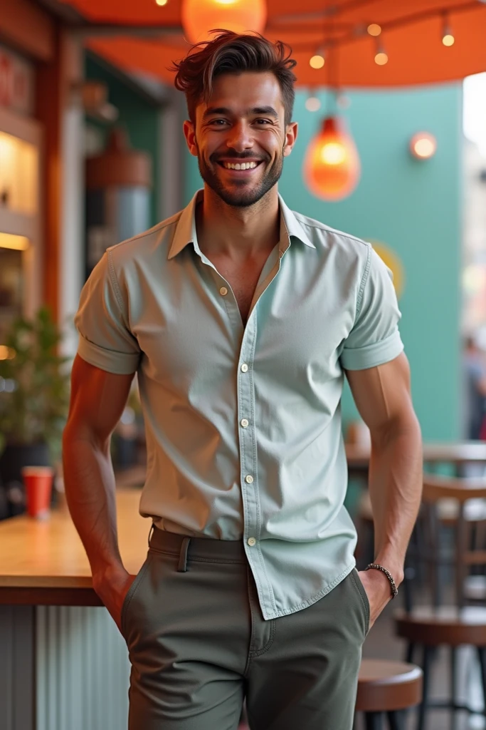 Post realistic amateur pictures to  , handsome man ,