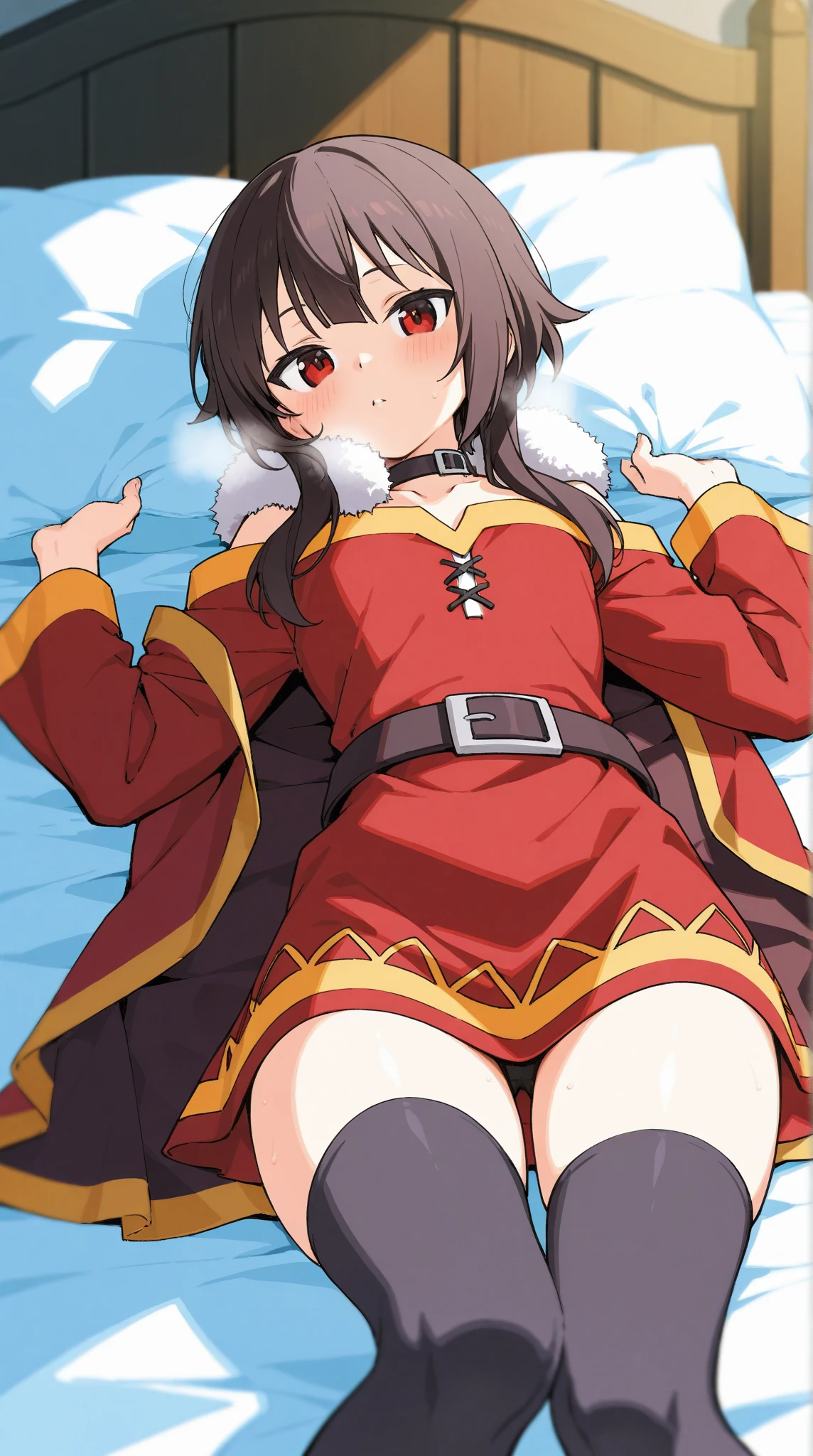High Megumin Best quality, high resolution, detailed image, megumin, wearing her ...