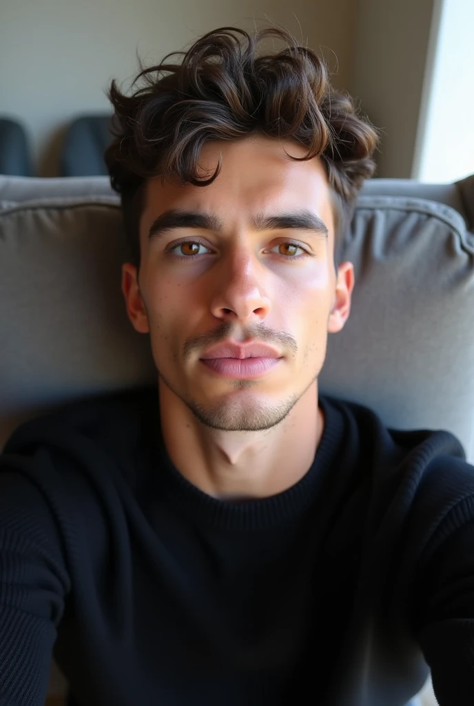 Um garoto de 16 anos, Rosto realista, 8k, nutrido