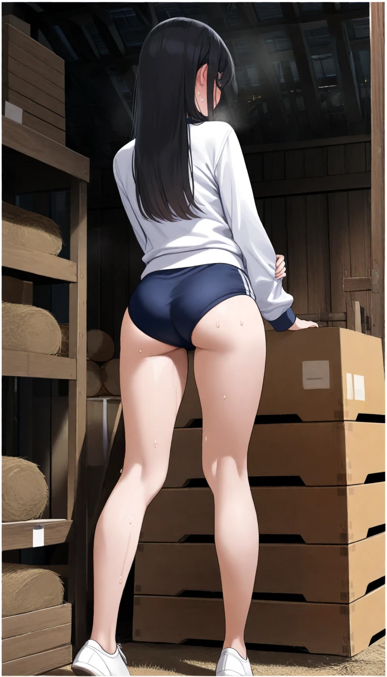 nsfw,(software:1.5), (Tennis Wear、Skort)、Dark brown wavy long hair、Droopy eyes, Thick thighs, Such an ass, Liar, bed, Open crotch, Dettol, Spread your legs, Show your side, Down the Out、Tears are overflowing、Glasses、(Dynamic pose)、(Moving hard:1.7)、Untidy body、Dynamic Angles、Turning around